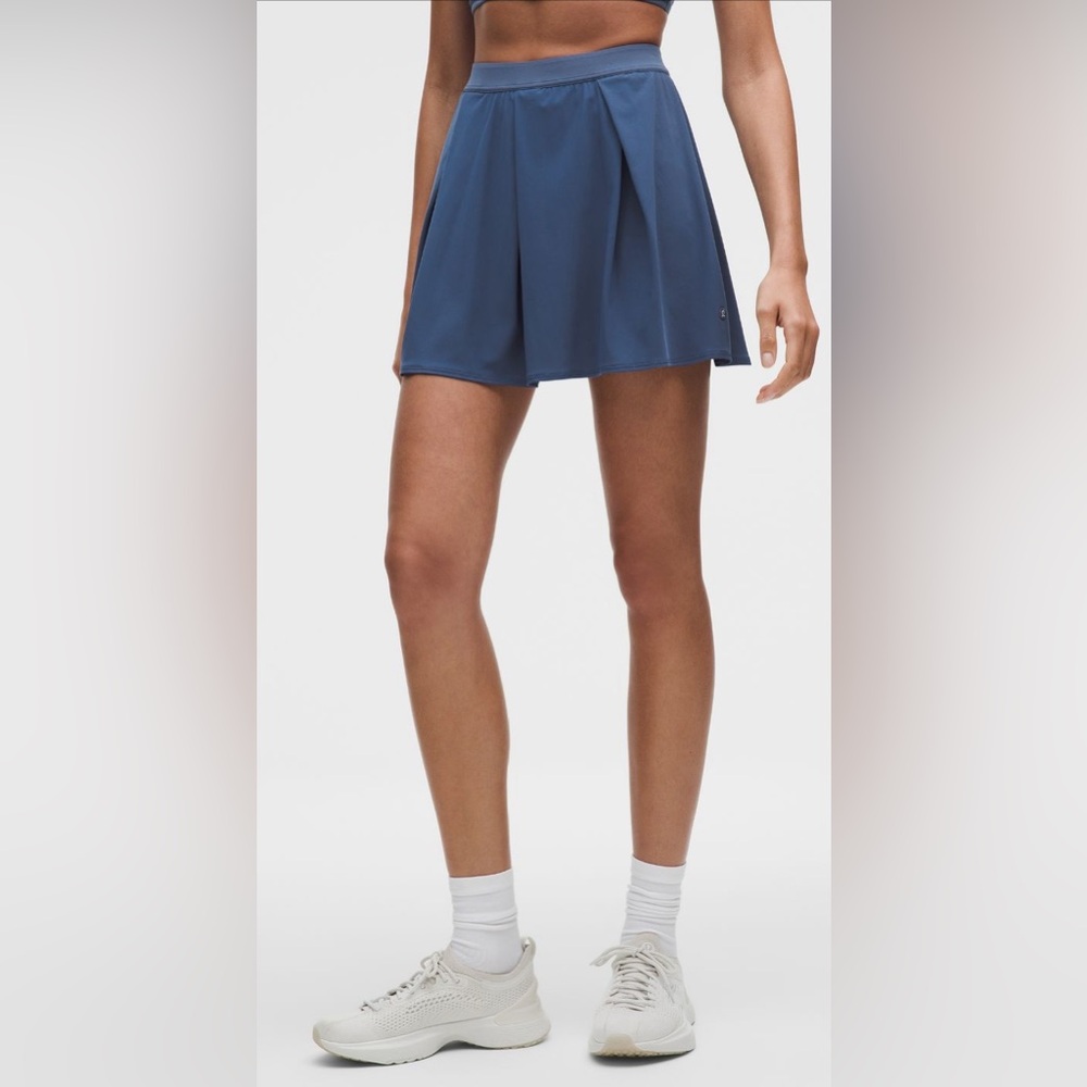 Lululemon Angled Pleat High‎ Rise Tennis Skirt